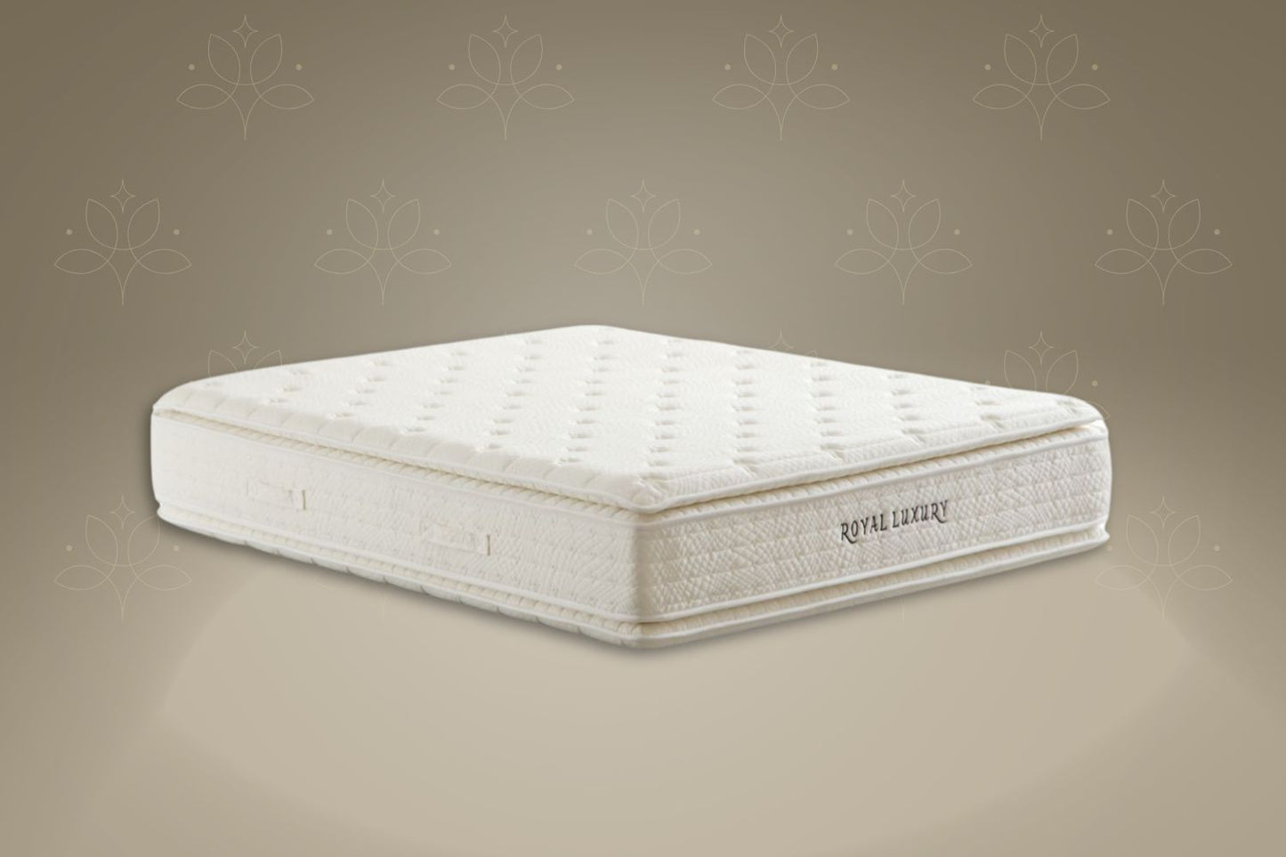 Matelas San Martino Royal Luxury Ressorts - 36 cm avec double surmatelas Intégré
