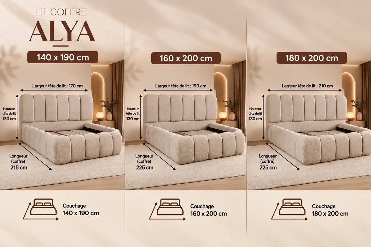 Lit Coffre ALYA - Marbella