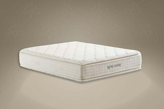 Matelas San Martino Royal Luxury Ressorts - 36 cm avec double surmatelas Intégré
